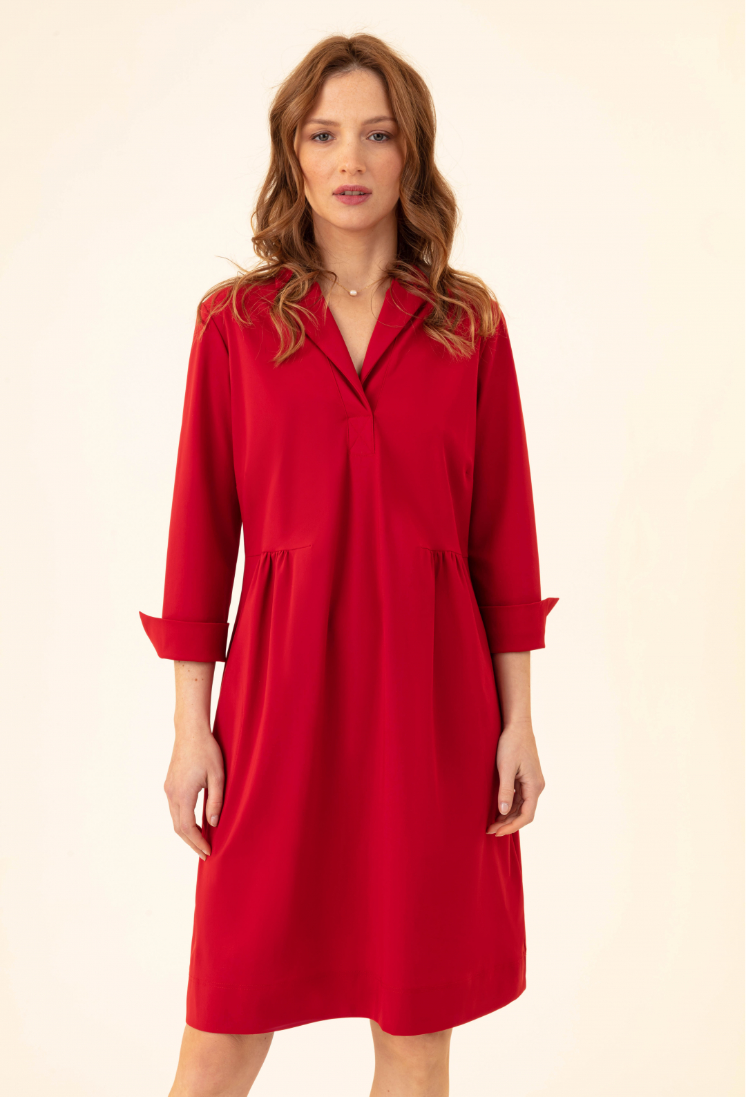 Robe Fox rouge en jersey...