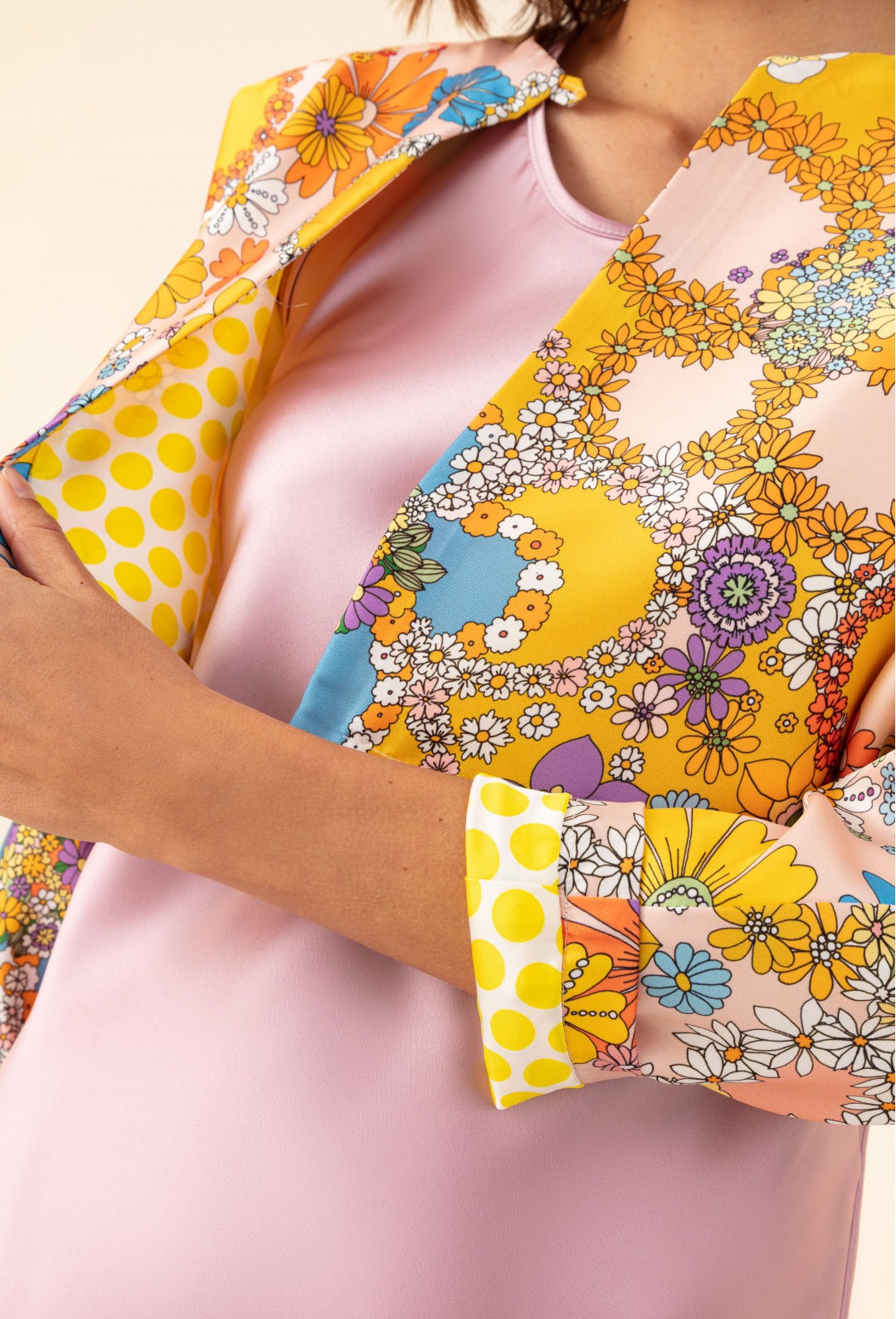 Bolero Hortense imprimé fleuri