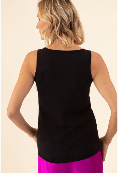 Reve black tank top