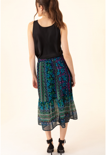 Elixir floral print skirt