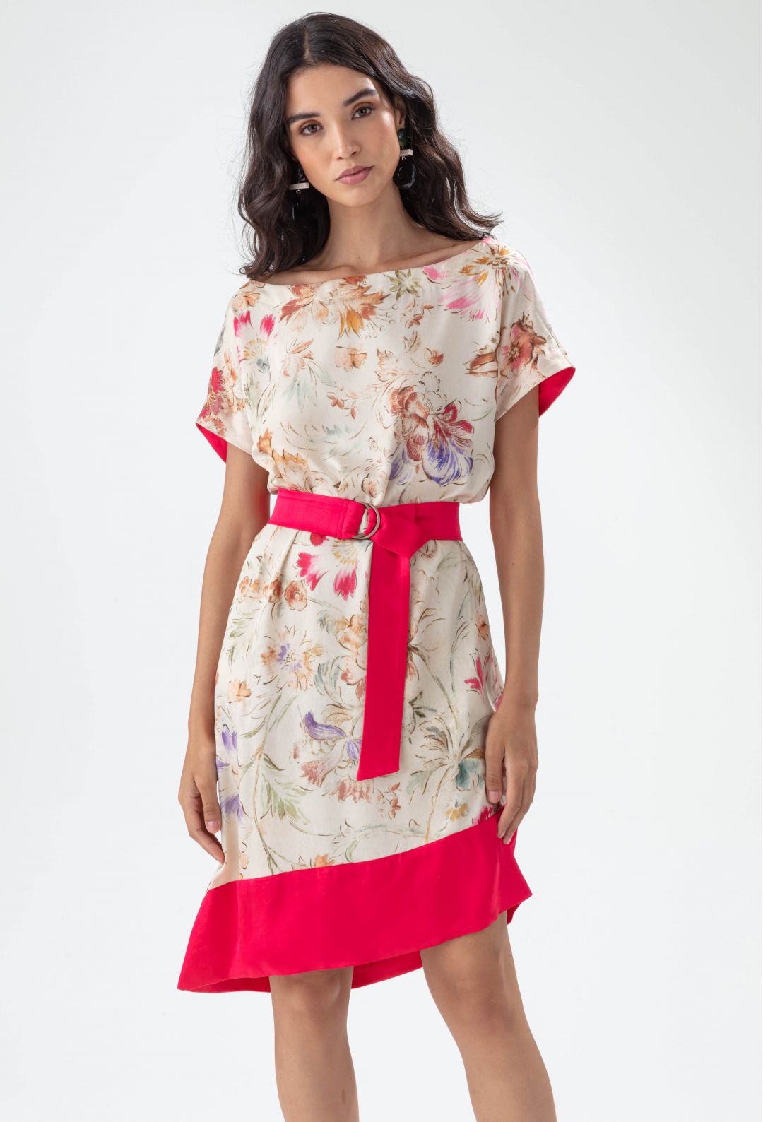 ROBE+CEINTURE TRIBAL