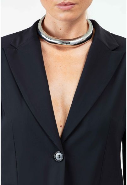 Veste Salima noire en jersey technique