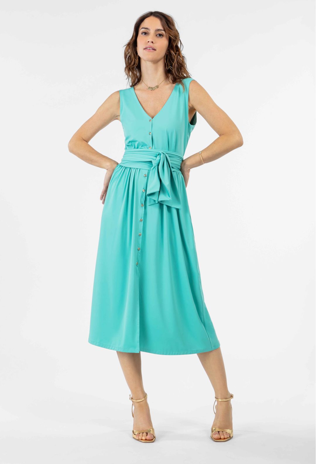 ROBE+CEINTURE CECILIA